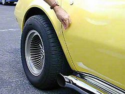 1968-1982 Corvette Paint Protectors Cleartastic Invisible