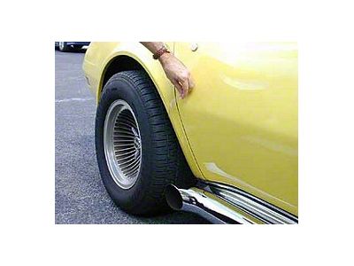 1968-1982 Corvette Paint Protectors Cleartastic Invisible