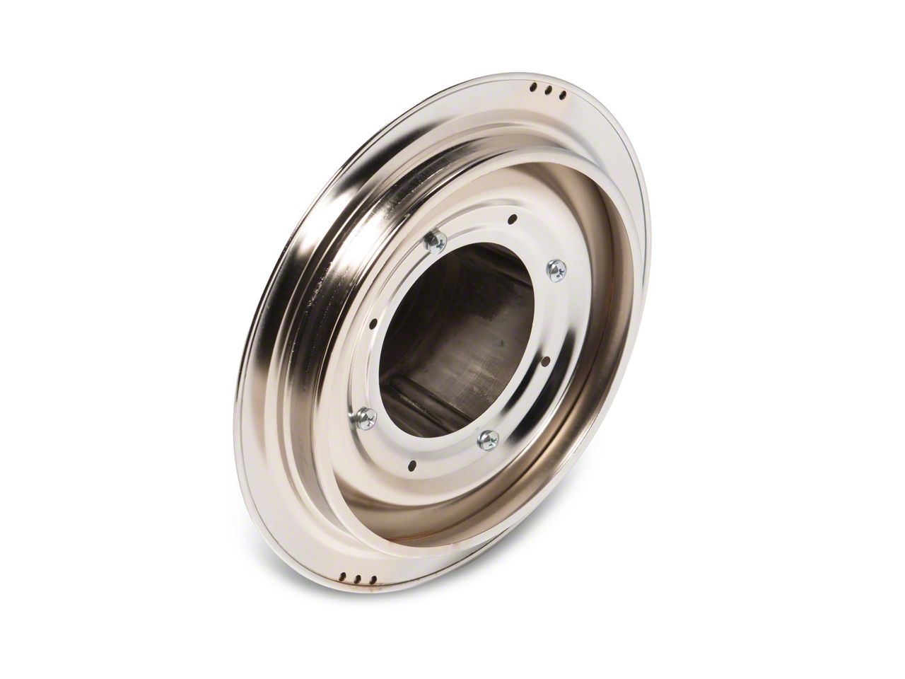 Ecklers Rally Wheel Hubcap; Stainless Steel (68-82 Corvette C3)