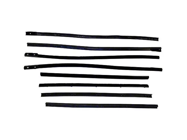 1968-69 Fairlane, Torino, Montego Station Wagon Belt Weatherstrip Kit - 8 Pieces