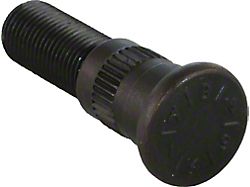 1/2-20 Serrated Wheel Studs; 0.625-Inch Knurl; 1-15/16-Inch Length (68-69 Comet; 68-70 Falcon)