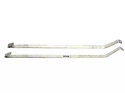 1968-72 El Camino Fuel Tank Straps, Galvanized, 1968-1972