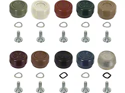 1968-72 Galaxie-LTD-Country Squire-Big Mercury Window Crank Knob Replacement In Colors