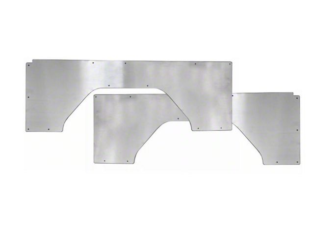 1968-77 Ford Bronco Interior Quarter Trim Panels, Machined