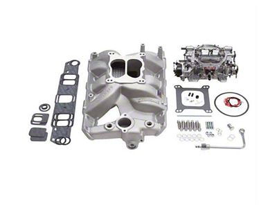 1968-83 Chevy-GMC C/K Truck Edelbrock 2061 Performer Manifold and Carburetor Kit- Big Block