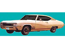 1968 Buick Gran Sport Stripe Kit