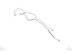 1968 Camaro Brake Line Set, Front To Rear, Stainless Steel, 2-Piece