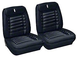 1968 Camaro Deluxe Coupe Front Buckets Front & Rear Set Parchment