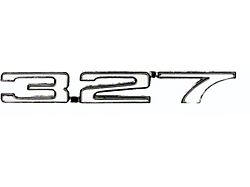Fender Emblem,327,Right,Reproduction (1968 Camaro)