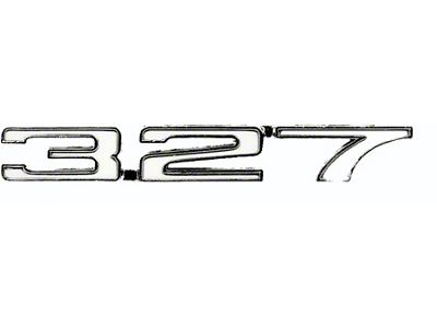 Fender Emblem,327,Right,1968 Reproduction