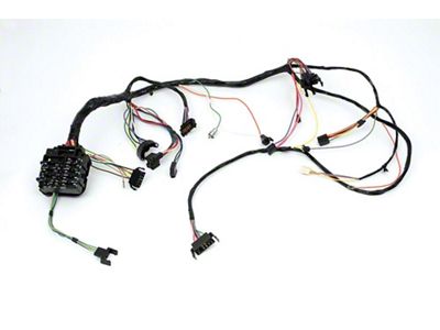 1968 Camaro Under Dash Main Wiring Harness, For Cars With Automatic Transmission Console Shift & Warning Lights