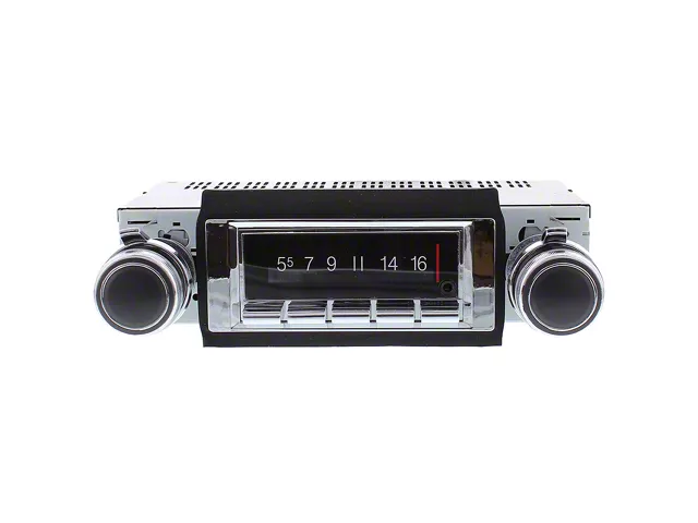 Custom Autosound USA-740 Series Radio with Bluetooth (1968 Chevelle)