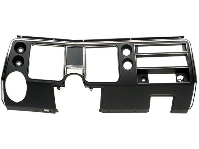1968 Chevelle Dash Face Plate, With Air Conditioning