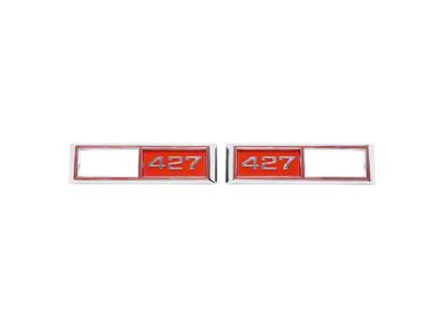 1968 Chevelle Front Marker Light Bezel, 427, Sold as a Pair