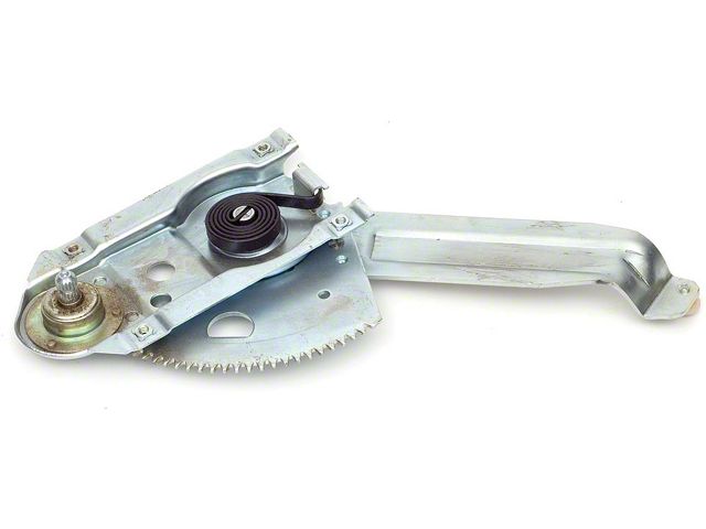 1968 Chevelle Quarter Window Regulator, Manual, 2-Door Coupe,LH