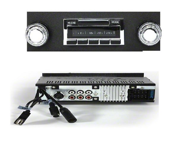 Custom Autosound 1968 Chevelle USA-630 Stereo, 240 Watt, Radio