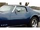 1968 Corvette Door Glass Non Date-Coded Coupe Clear Left