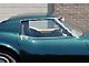1968 Corvette Door Glass Non Date-Coded Coupe Clear Right