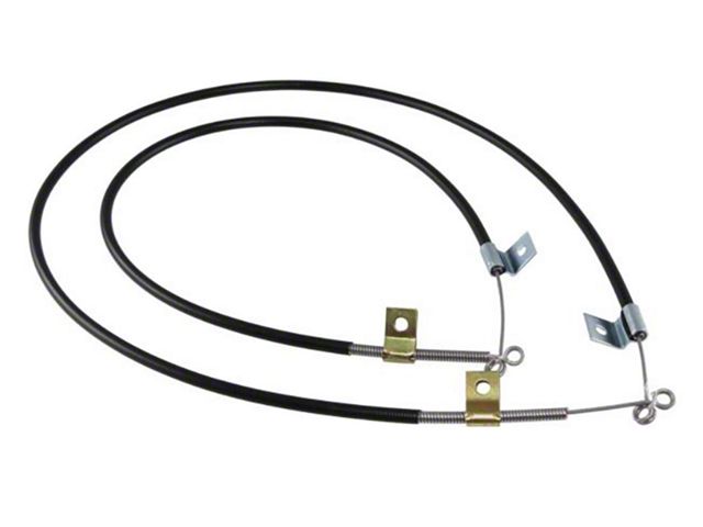 1968 Corvette Heater Temperature And Defroster Cable Set