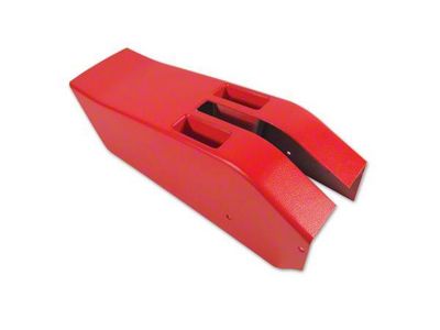 1968 Corvette Painted Parking Brake Console Without Power Windows
