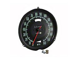 Speedometer Assembly, Without Speed Warning, 1968