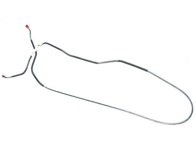 1968 El Camino Brake Line, Front To Rear, OE Steel