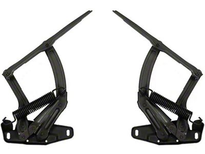 Hood Hinges, With Springs,1968