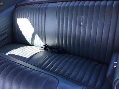 1968 Ford Galaxie Rear Bench Seat Upholstery (2-Door)