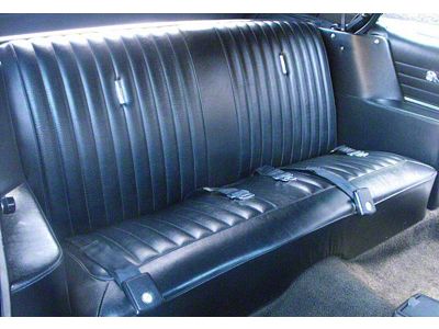 1968 Ford Galaxie Convertible Rear Bench Seat Upholstery (2-Door)