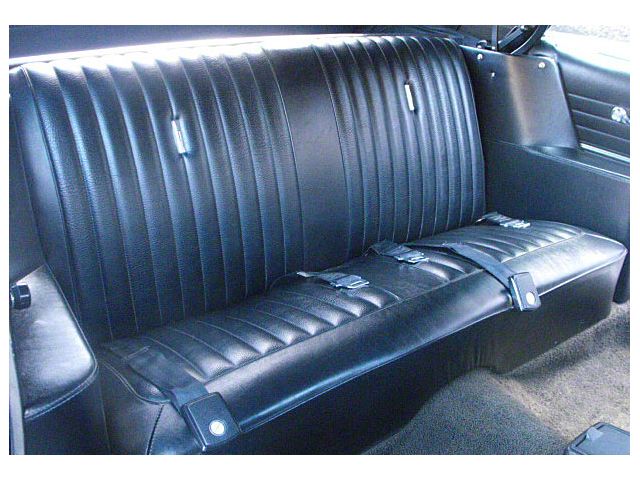 1968 Ford Galaxie Convertible Rear Bench Seat Upholstery (2-Door)