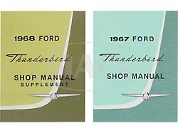 1968 Ford Thunderbird Shop Manual Set, 2 Volumes