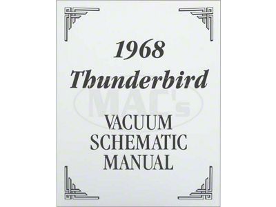 1968 Ford Thunderbird Vacuum Diagram Manual