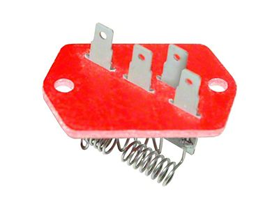 1968 GTO, LeMans & Tempest Blower Motor Resistor - With AC