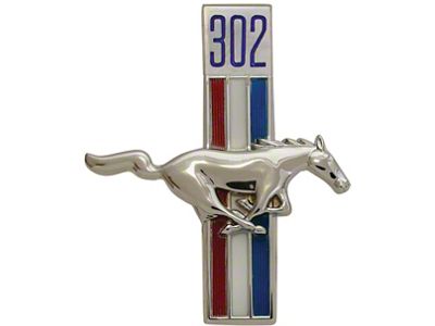 68 Running Horse 302 Rt Fender