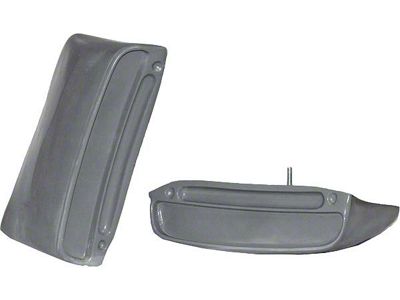 1968 Mustang California Special Lower Quarter Side Scoops, Pair (California Special only)
