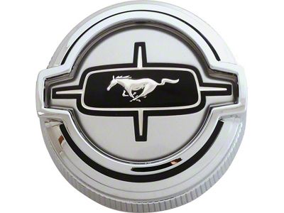 1968 Mustang Chrome Gas Cap for Standard Models