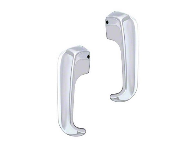 1968 Mustang Chrome Vent Window Handles, Pair