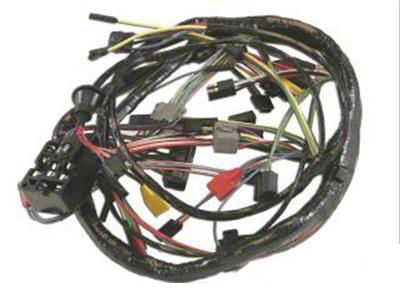 1968 Mustang Dash Wiring Harness for Cars without Tachometer or GT Options