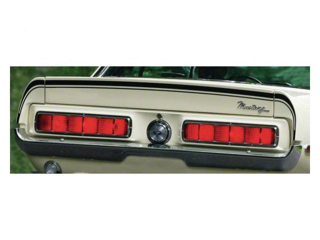 1968 Mustang GT/CS California Special Spoiler Stripe Kit