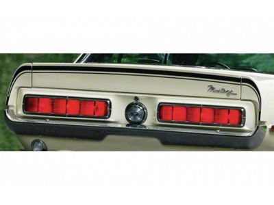 1968 Mustang GT/CS California Special Spoiler Stripe Kit