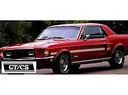 1968 Mustang GT or California Special Stripe Kit