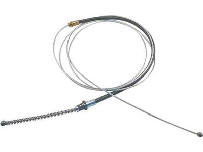 1968 Mustang Right Rear Emergency Brake Cable for 6-Cylinder