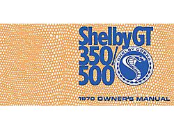 1968 Mustang Shelby Owner's Manual, 62 Pages