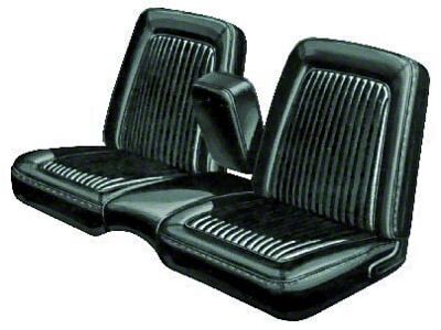 1968 Mustang Standard Front and Rear Bench Seat Covers, Distinctive Industries