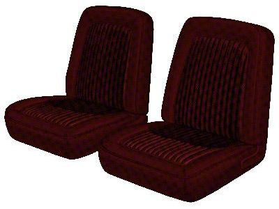 1968 Mustang Standard Front Bucket/Rear Bench Seat Covers, Distinctive Industries