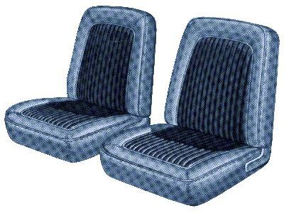 1968 Mustang Standard Front Bucket Seat Covers, Distinctive Industries