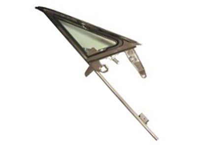 OPR Vent Window Assembly; Tinted; Passenger Side (1968 Mustang)