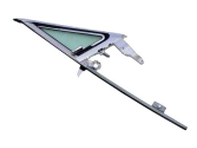 OPR Vent Window Assembly; Clear; Passenger Side (1968 Mustang)