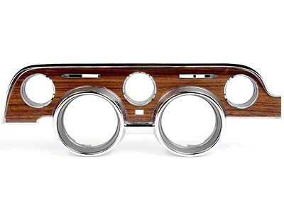 1968 Mustang Woodgrain Instrument Bezel