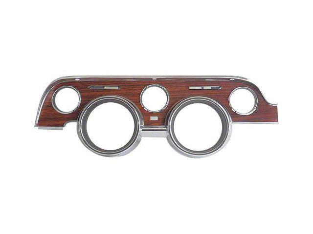 1968 Mustang Woodgrain Instrument Bezel